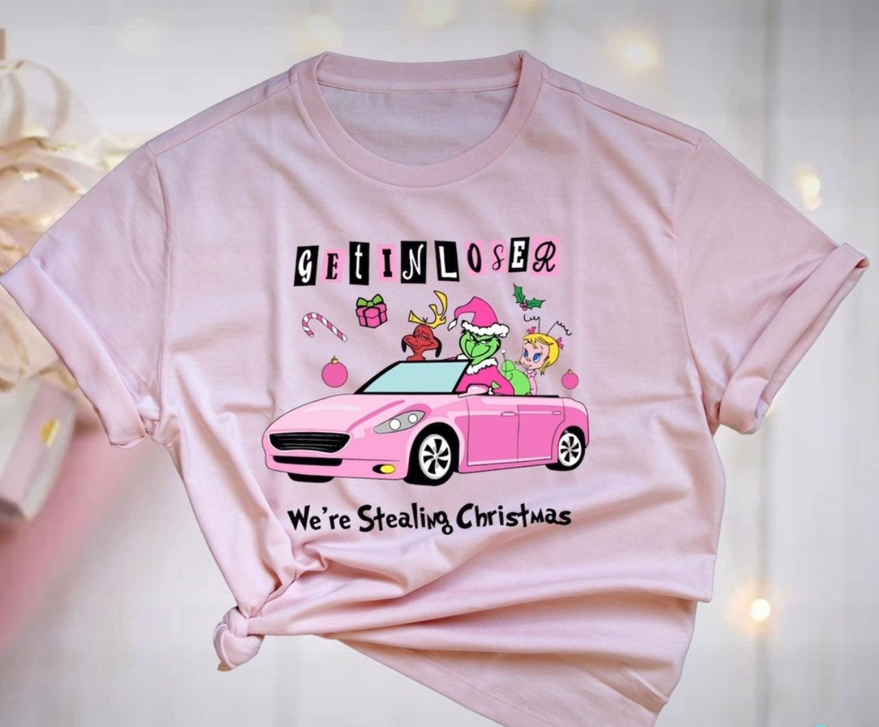 We’re stealing Christmas Shirt!