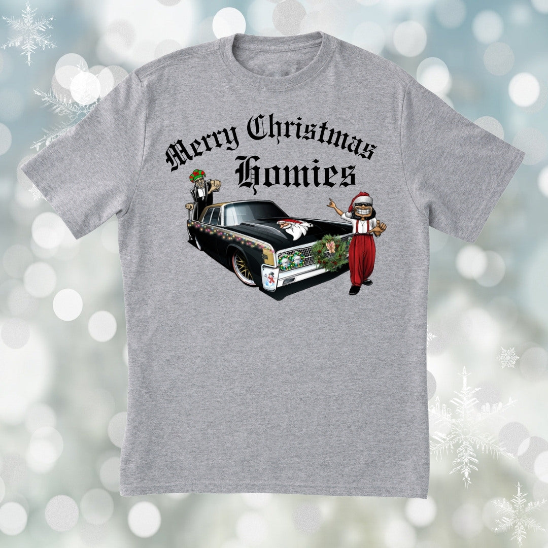 Black Lowrider Christmas Shirt